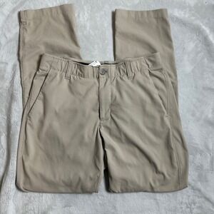 Men's‎ Under Armour Khaki Straight Leg Performance Pants size 32x32